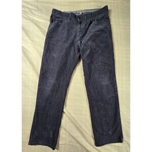 Peter Millar Mens Superior Soft Blue Corduroy Pant Lightweight 32